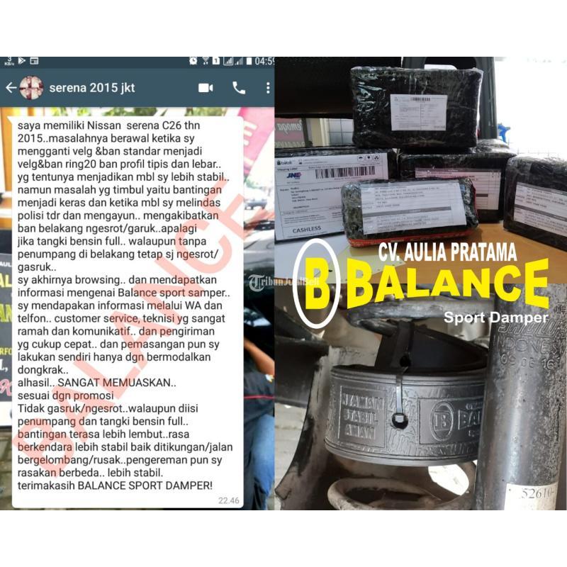 Spring Buffer balance damper ampuh atasi redam guncangan dan gruduk-gruduk mobil