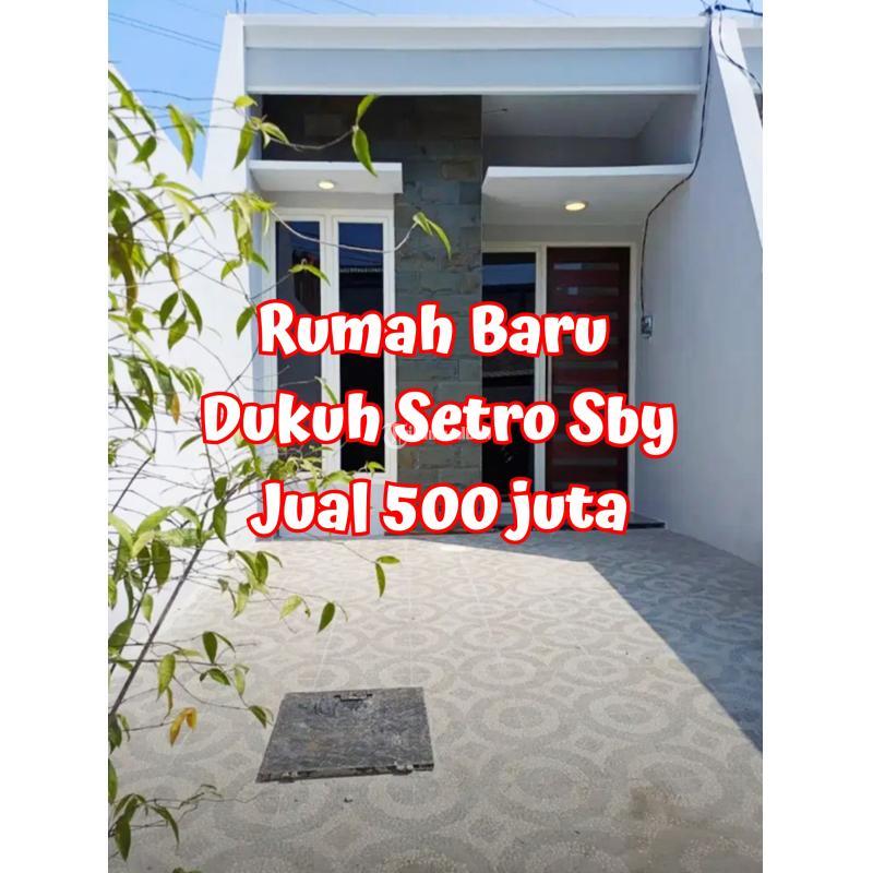 Rumah Baru Gress Minimalis di Dukuh Setro Rawasan Surabaya dekat Lebak Gading Raya Kenjeran Suramadu