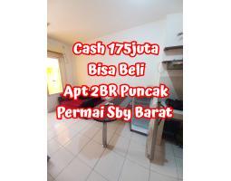TERMURAH Apartemen 2BR Furnished Puncak Permai di Surabaya Barat dekat Darmo Pasar Modern Mall PTC Mayjend Sungkono