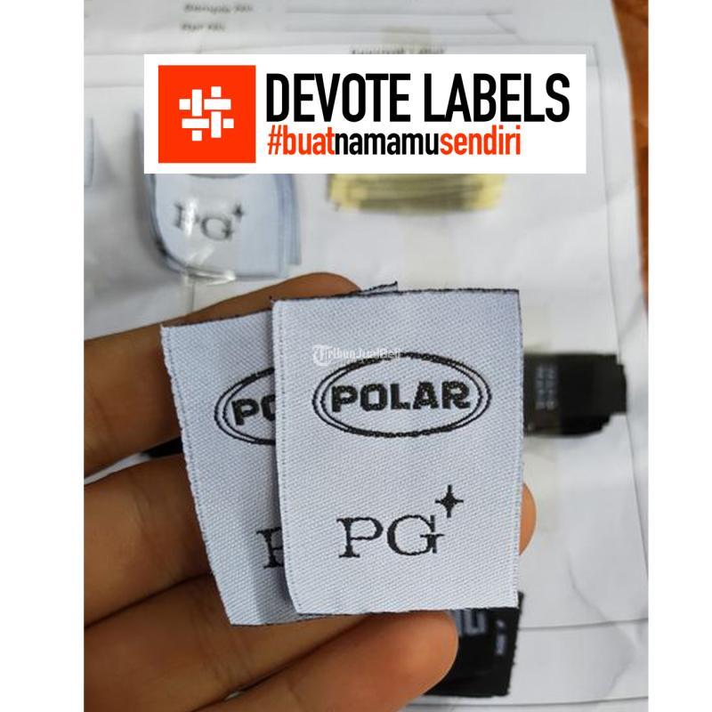 Produsen Label Woven Damask Sei Raya