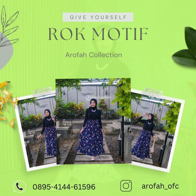 DISKON ONGKIR, WA 0895-4144-61596, Rok crincle Arofah collection