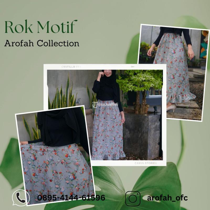 DISKON ONGKIR, WA 0895-4144-61596, Rok crincle Arofah collection