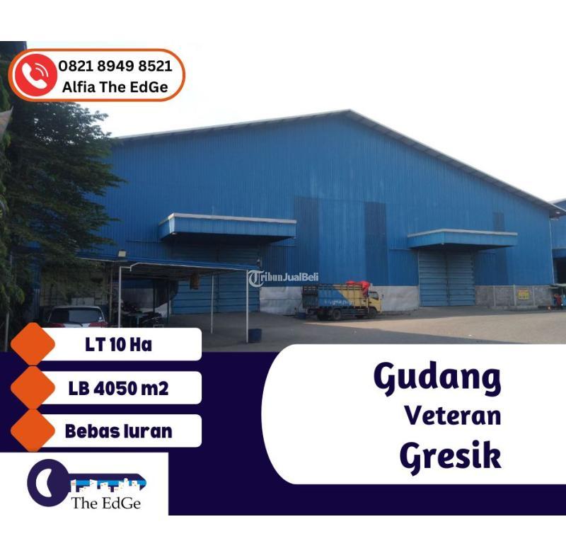Gudang Veteran Luas 4000 Dekat Pelabuhan dan Tol di Gresik  The EdGe