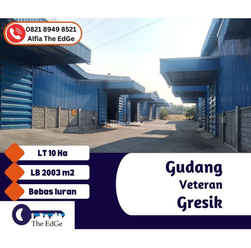 Gudang 2000 meter Dekat Tol dan Pelabuhan di Gresik - The EdGe