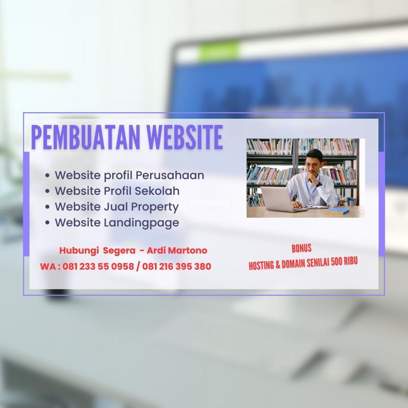 Jasa Pembuatan Website Company Profile dan Website Sekolah