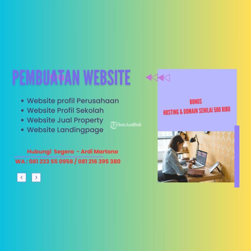 Jasa Pembuatan Website Perusahaan dan Sekolah di Surabaya