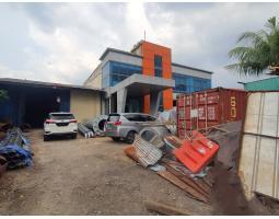Dijual Gudang Super Strategis LT818m2 LB550m2 di Jalan Raya Inspeksi Kalimalang Cibitung - Bekasi Jawa Barat