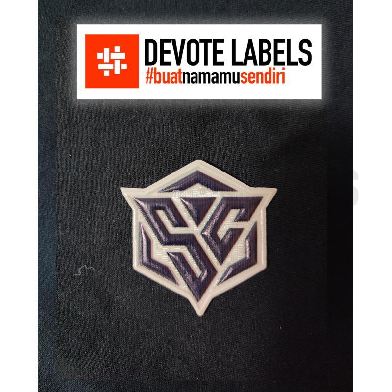 Label Patch 3D TPU Belitung