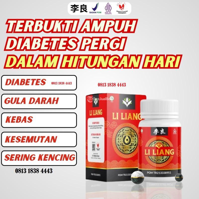 LI LIANG obat diabetes gula darah 30 kapsul ampuh 0813 1838 4443