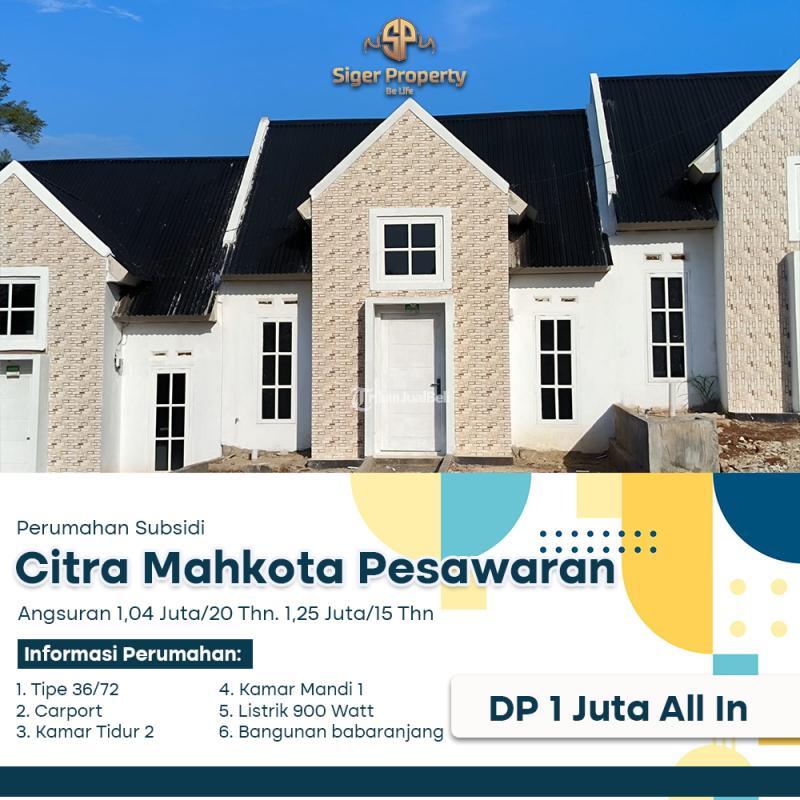 Rumah murah 1 jutaan Bandar lampung