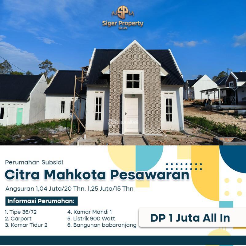 Rumah murah 1 jutaan Bandar lampung