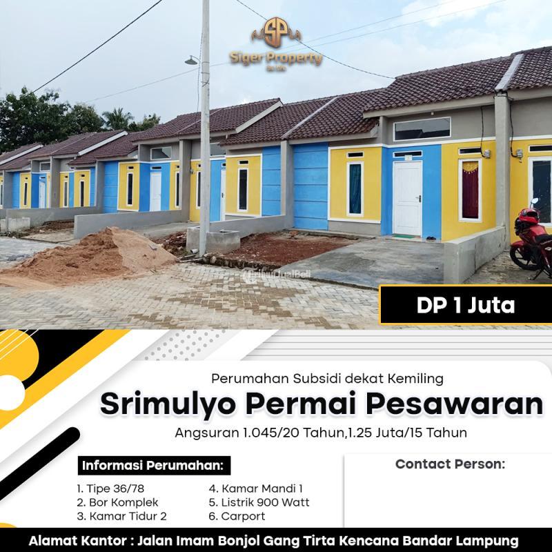Perumahan Subsidi Murah 2 Kamar Bandar lampung