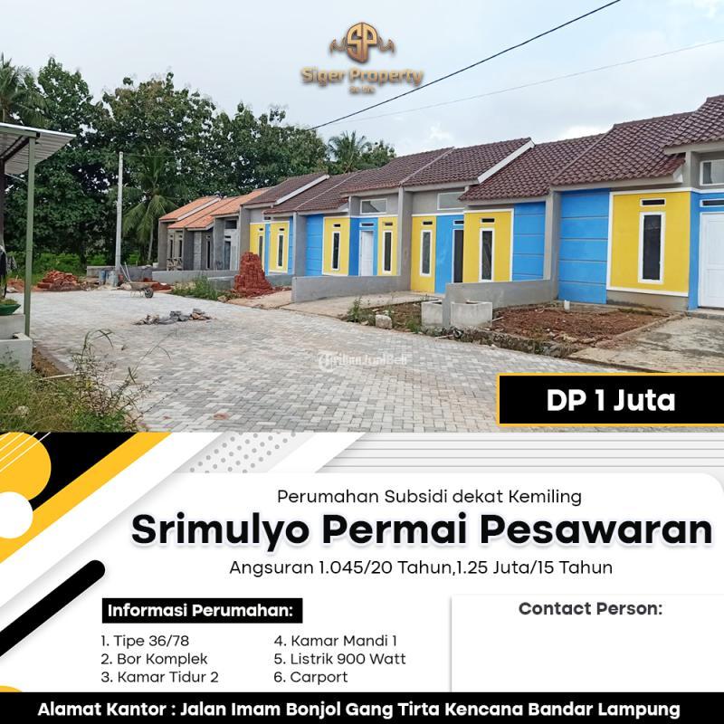 Perumahan Subsidi Murah 2 Kamar Bandar lampung