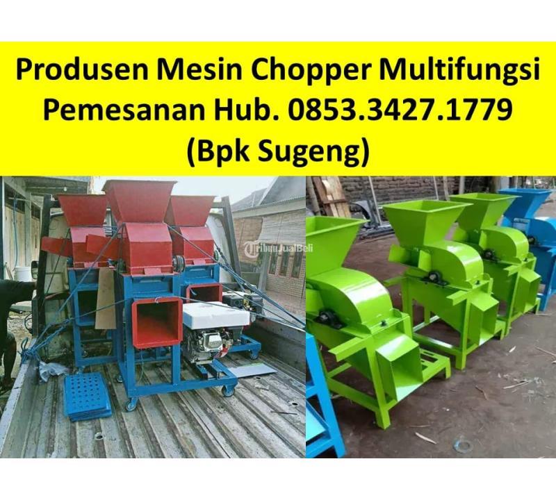 Mesin Chopper Pencacah Rumput Untuk Rumput - Surabaya Jawa Timur