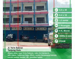 Disewakan 2 Ruko Plong Jalan Tanjung Hulu, Pontianak, Kalimantan Barat