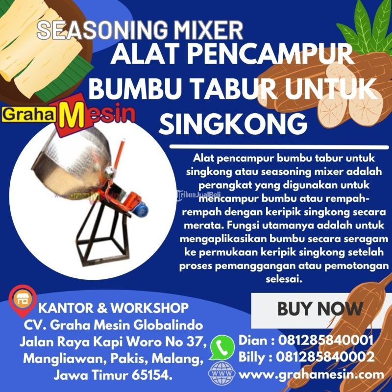 TERBAIK Seasoning Mixer  Alat Pencampur Bumbu Tabur Untuk Singkong