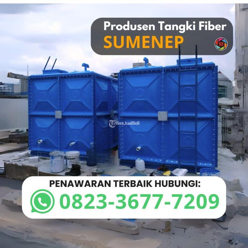 BERPENGALAMAN, Produsen Tangki Fiberglass di Sumenep Jawa Timur untuk Air Bersih dan Limbah Pabrik