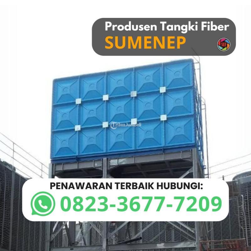 BERPENGALAMAN, Produsen Tangki Fiberglass di Sumenep Jawa Timur untuk Air Bersih dan Limbah Pabrik
