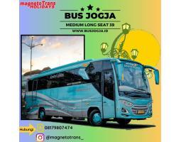 Sewa Bus Jogja Murah Magnetotrans Holidays  Yogyakarta