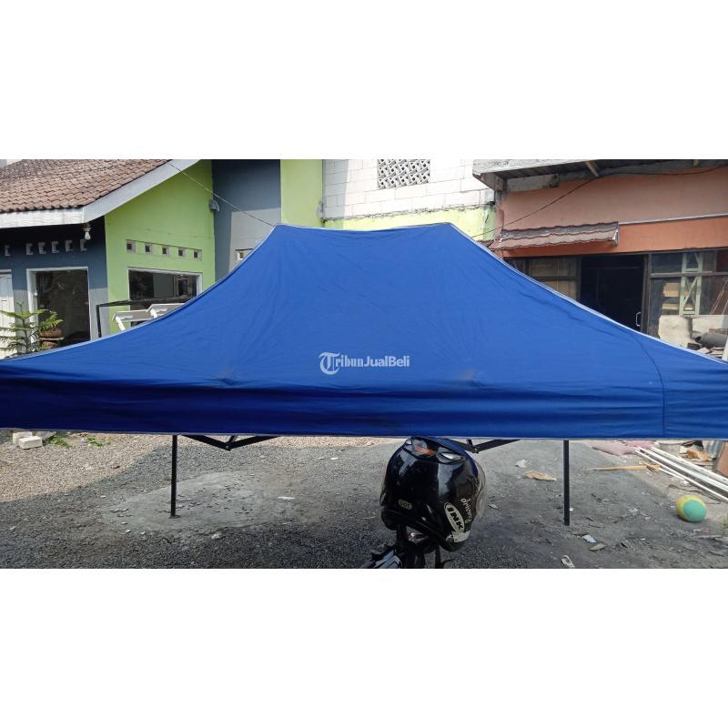 Tenda Lipat 3x3 Besi Putih