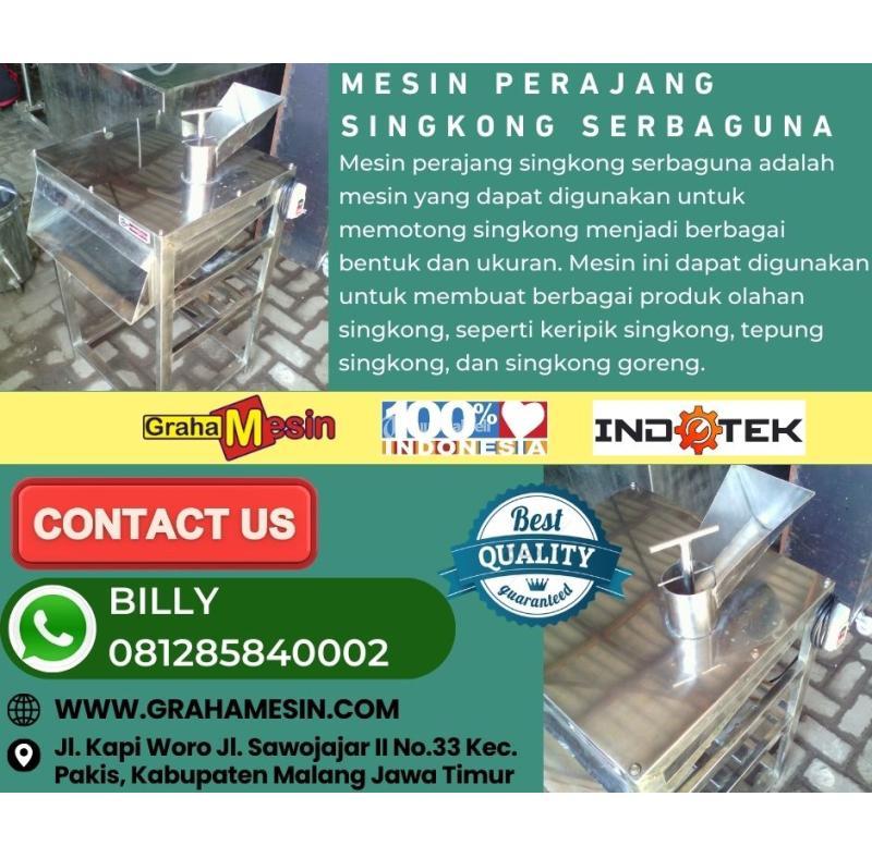 MESIN PERAJANG SINGKONG SERBAGUNA MALANG