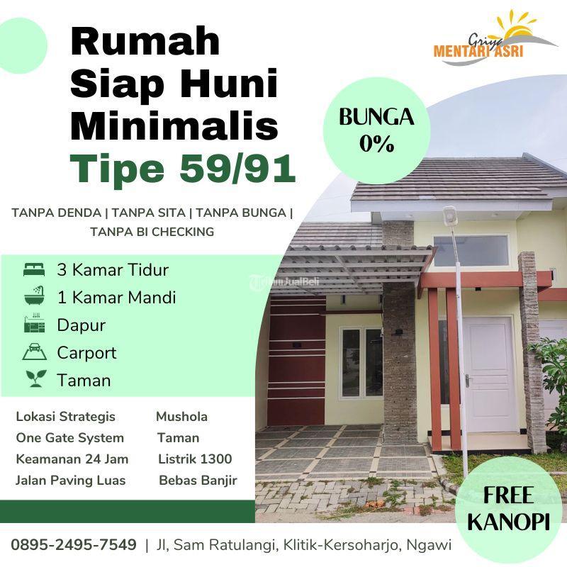 RUMAH MURAH NGAWI SIAP HUNI MINIMALIS