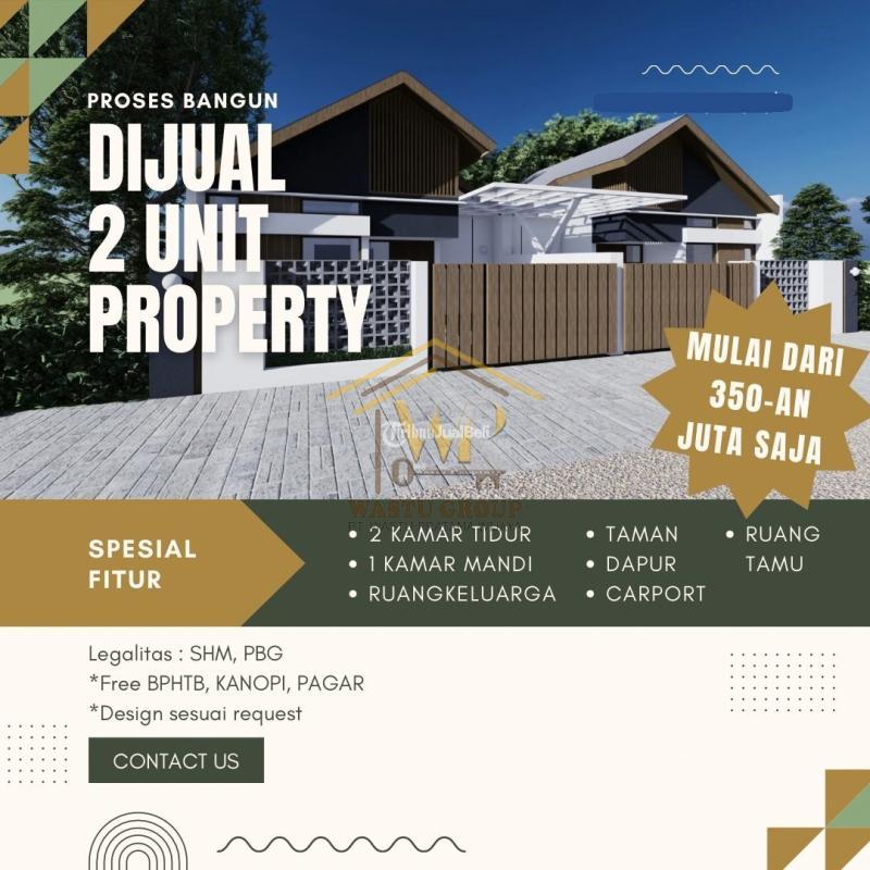 RUMAH MURAH PROSES BANGUN DEKAT RSUD PRAMBANAN FREE KANOPI  DAN PAGAR