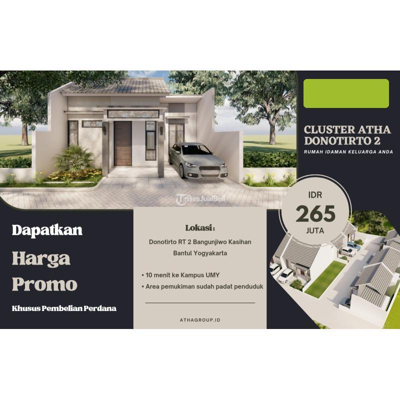 RUMAH IMPIAN PINGGIR KOTA JOGJA DEKAT ALMA ATA DI BANTUL