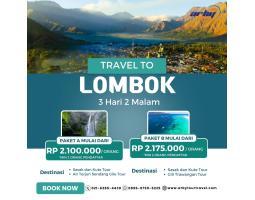 Paket Wisata Lombok 3 Hari 2 Malam - Jakarta Pusat