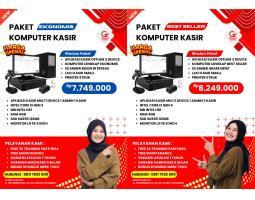 Komputer Kasir Desktop Murah Paket Lengkap - Bukittinggi Sumatera Barat