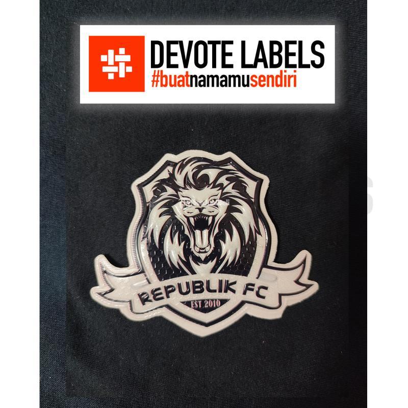 Produsen Label Patch 3D Landak DevoteLabels