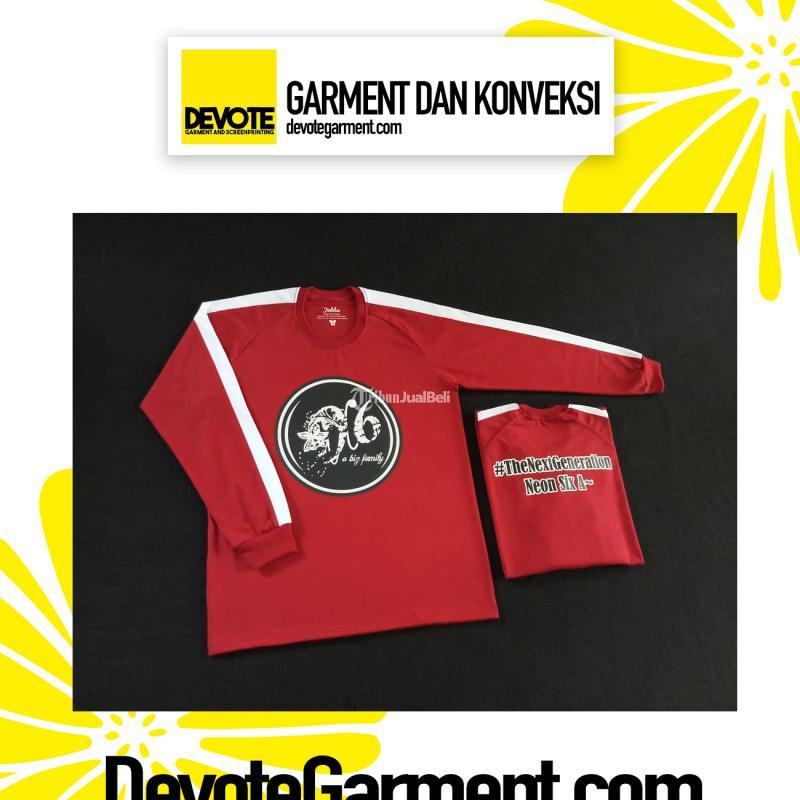 Jasa Sablon Kaos Sanggau  Devote Garment