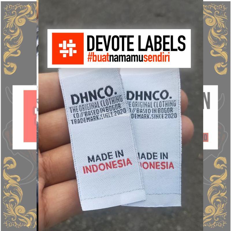 Label Woven Damask Ketapang  Wovendamask.co.id
