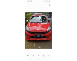 Toyota Agya TRD manual tahun 2026 warna merah kondisi baik