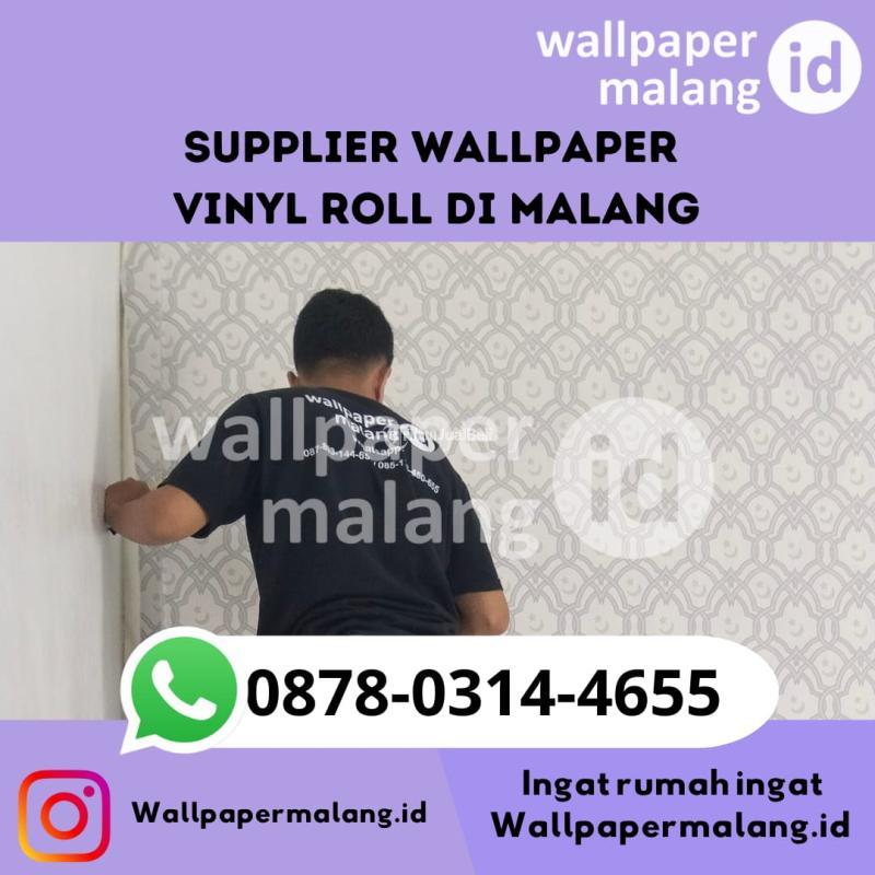 Supplier wallpaper vinyl roll di malang