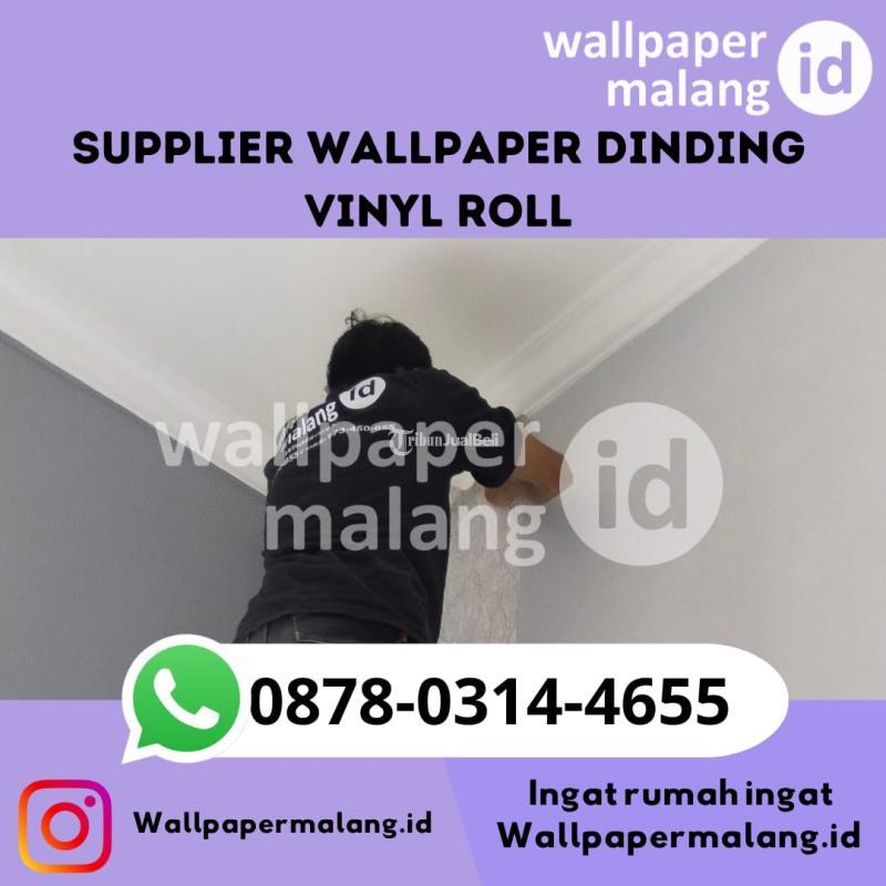 Supplier wallpaper vinyl roll di malang