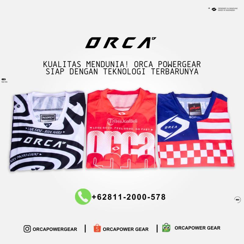  Jersey Motocross Custom Harga Terbaik Indonesia ORCA Powergear - Bandung Jawa Barat 