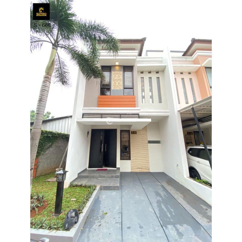 Jual Rumah Konsep Bali Baru Ready Free Biaya Di Pamulang Di Tangerang