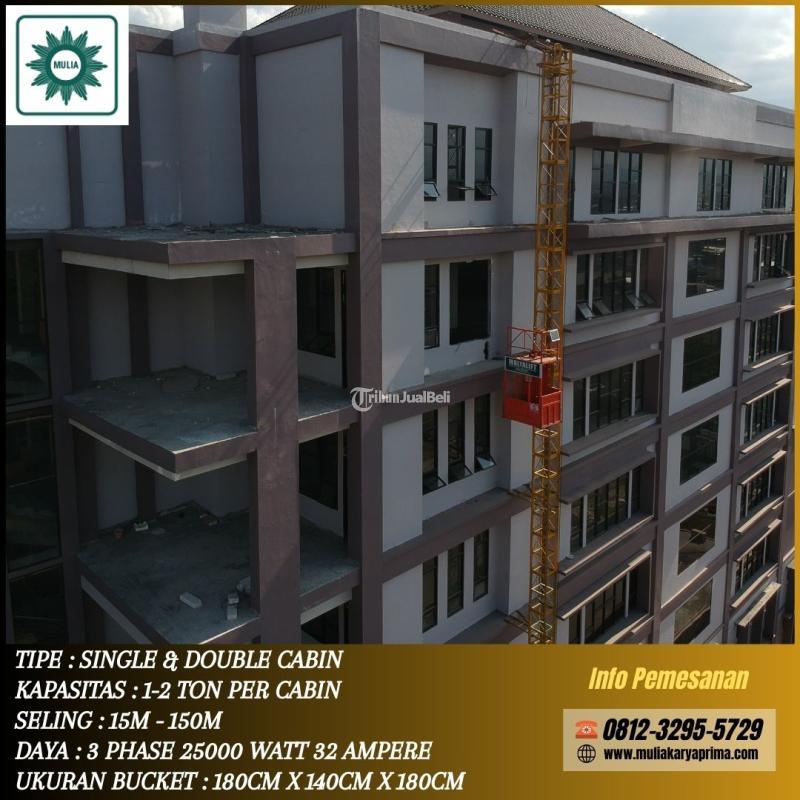 Rental Lift Barang Proyek Kota Pekalongan 081232955729