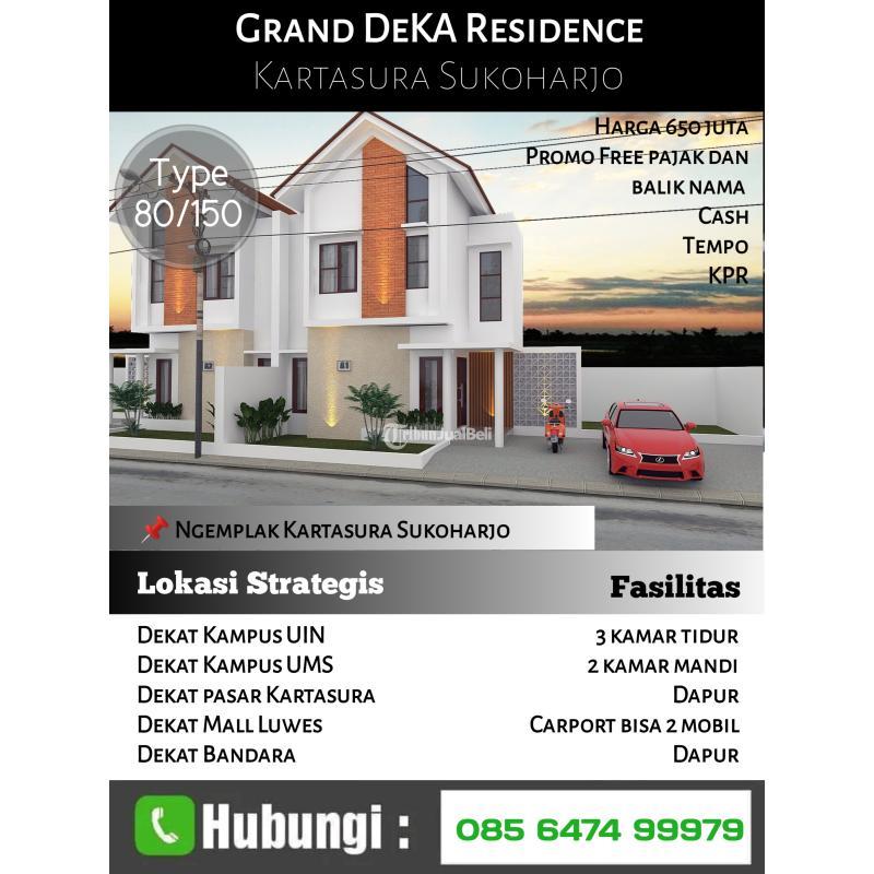 Rumah mewah di ngemplak kartasura dekat kampus UIN