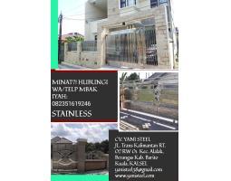 Pembuatan Stainless untuk Pagar dan Pintu Pagar Rumah