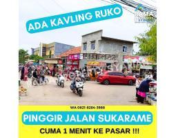 TANAH MURAH PINGGIR JALAN SUKARAME DEKAT PASAR DAN KAMPUS UIN