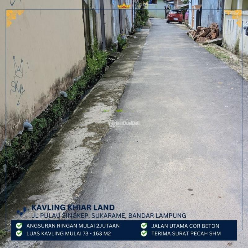 TANAH MURAH PINGGIR JALAN SUKARAME DEKAT PASAR DAN KAMPUS UIN