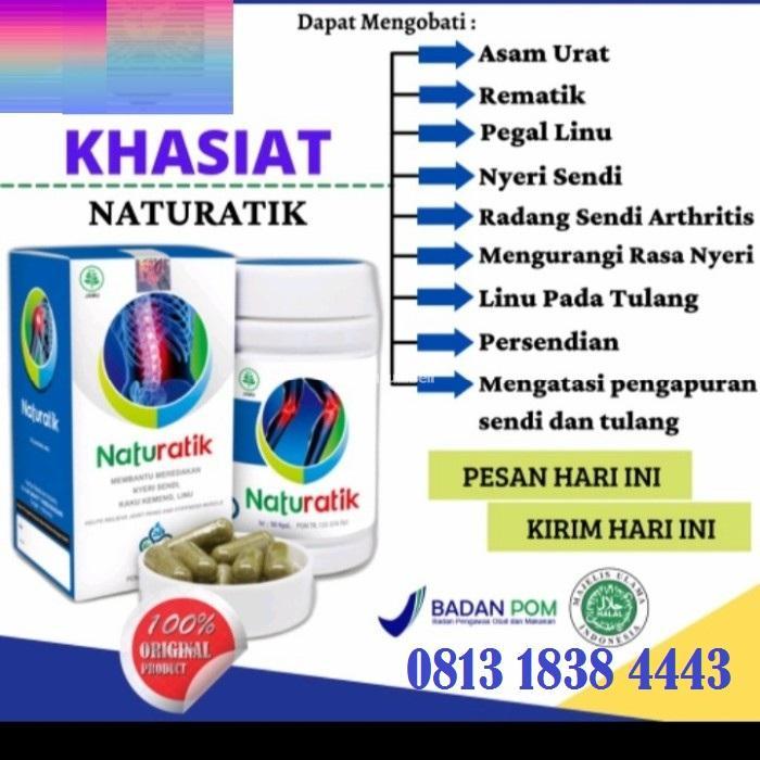 Naturatik Herbal Atasi Nyeri Sendi  dan rematik 081318384443