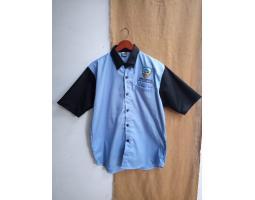 TERMURAH WA 08112223645 SERAGAM KARYAWAN MANOKWARI KEMEJA CUSTOM BORDIR