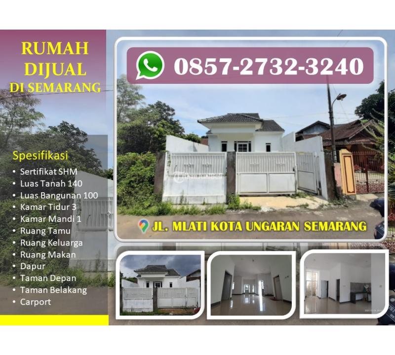 Dijual Rumah Murah LT140 LB100 SHM Strategis Dekat Exit Tol Ungaran - Semarang Jawa Tengah