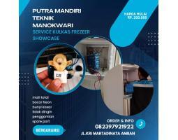 Service Freezer Showcase Panggilan Bergaransi  Manokwari
