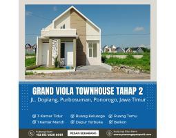 RUMAH CLUSTER SYARIAH DI PONOROGO KOTA