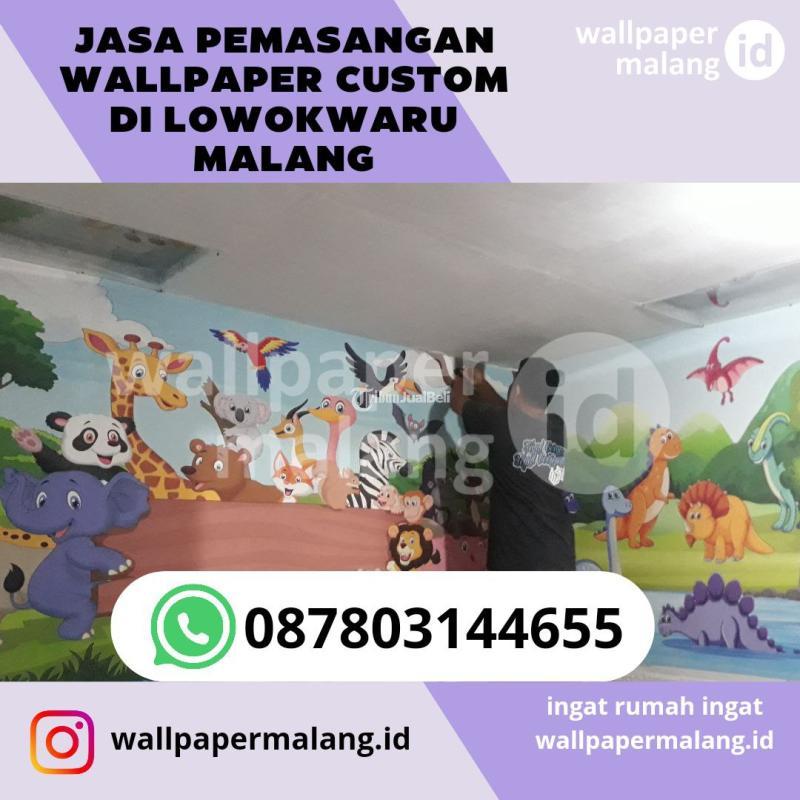JASA PEMASANGAN WALLPAPER CUSTOM DI LOWOKWARU MALANG