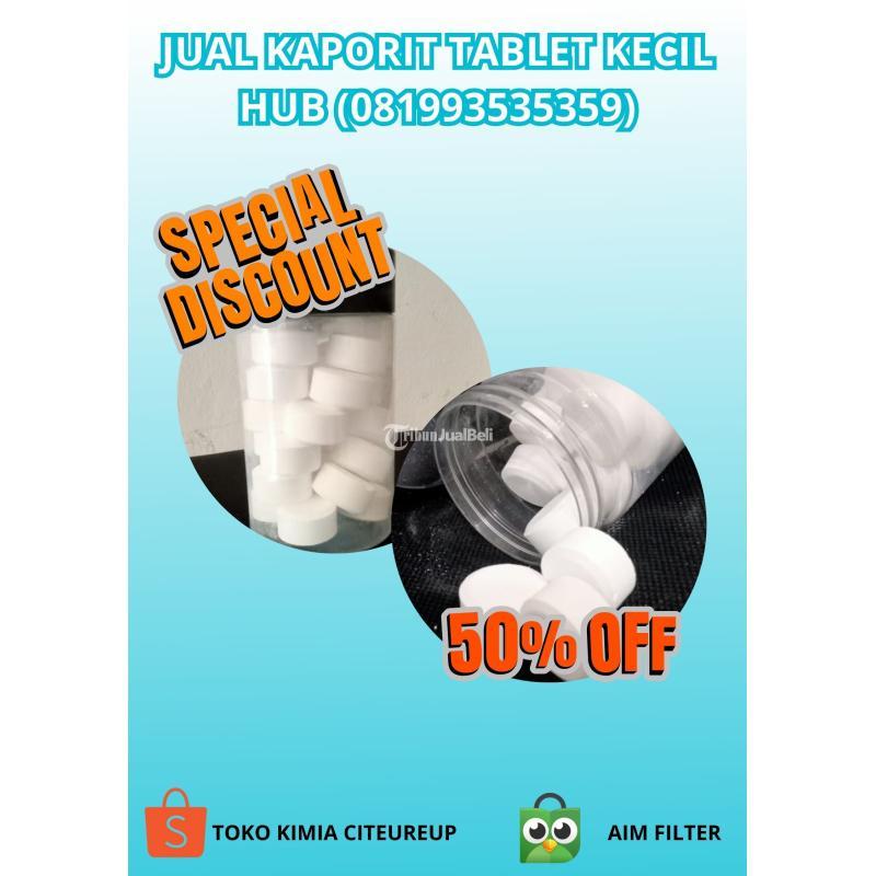 kaporit tablet kecil hub 081993535359